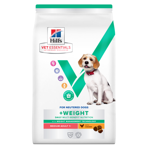 Multi-Benefit +Weight alimento seco para perros adultos 1+ de razas medianas Packshot